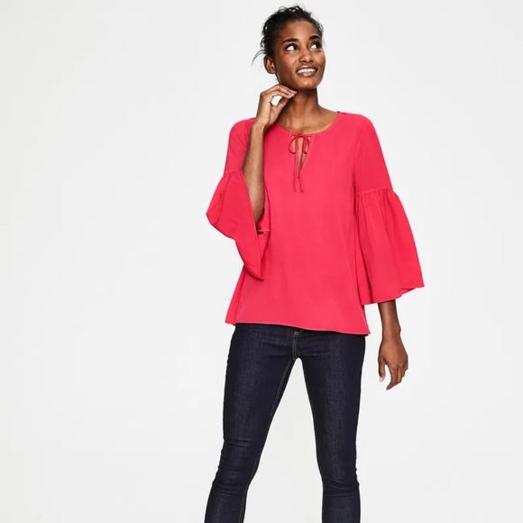 2/50 BODEN Boho Sleeve Top - Picture 3 of 16